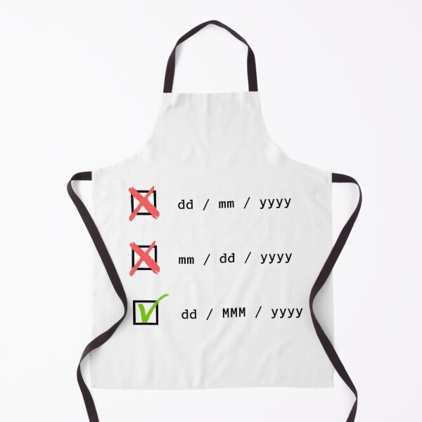 Item preview, Funny CRA inside joke - The Only Date Format That Matters designed and sold by FastTrackSelect.