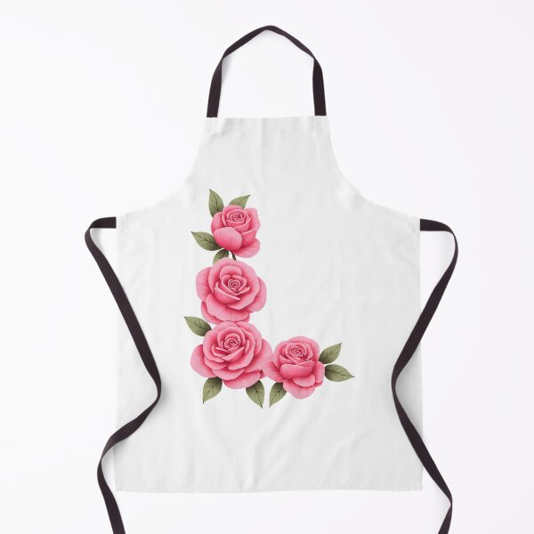 Item preview, Floral letter L with Pink Roses designed and sold by silviaol.