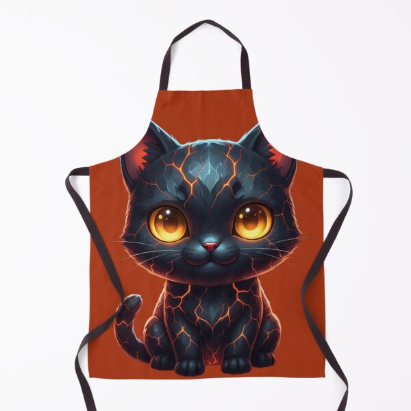 Item preview, Volcanic Cat – Lava Eyes Fantasy designed and sold by Ecosetereos.