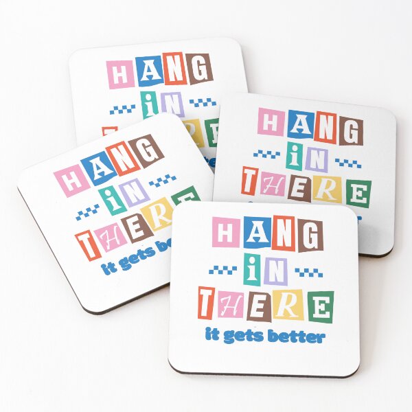 Item preview, Hang in there - it gets better designed and sold by wesdesignshop.