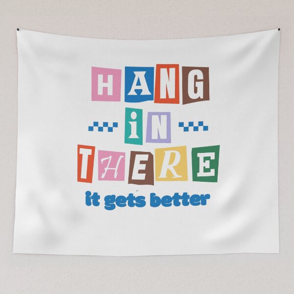 Item preview, Hang in there - it gets better designed and sold by wesdesignshop.