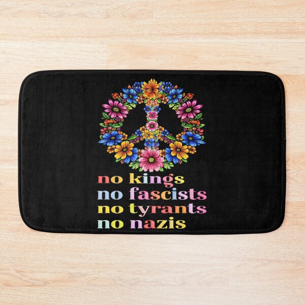 Item preview, No Kings No Fascists No Tyrants No Nazis - Anti-Authoritarian Apparel  designed and sold by gear-posters.