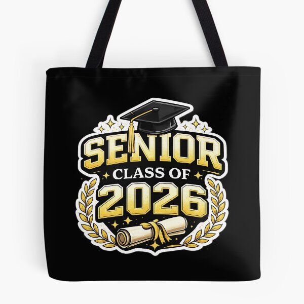 Item preview, Senior Class of 2026 Gold Graduation Design – Bold Grad Cap & Diploma Badge designed and sold by jglobal360.