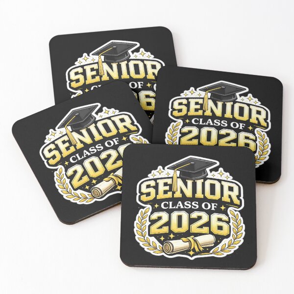 Item preview, Senior Class of 2026 Gold Graduation Design – Bold Grad Cap & Diploma Badge designed and sold by jglobal360.