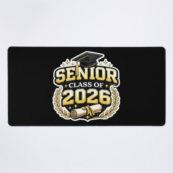 Item preview, Senior Class of 2026 Gold Graduation Design – Bold Grad Cap & Diploma Badge designed and sold by jglobal360.