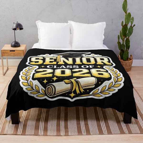 Item preview, Senior Class of 2026 Gold Graduation Design – Bold Grad Cap & Diploma Badge designed and sold by jglobal360.