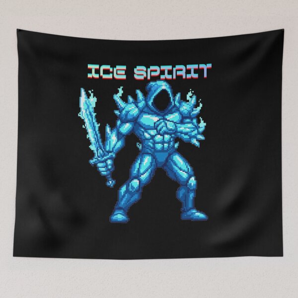 Item preview, Retro design with a ice spirit designed and sold by Gamershop22025.