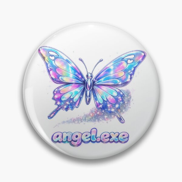 Item preview, Angel.exe Holographic Butterfly Y2K  designed and sold by jgvisualarts.