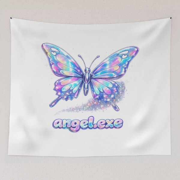 Item preview, Angel.exe Holographic Butterfly Y2K  designed and sold by jgvisualarts.