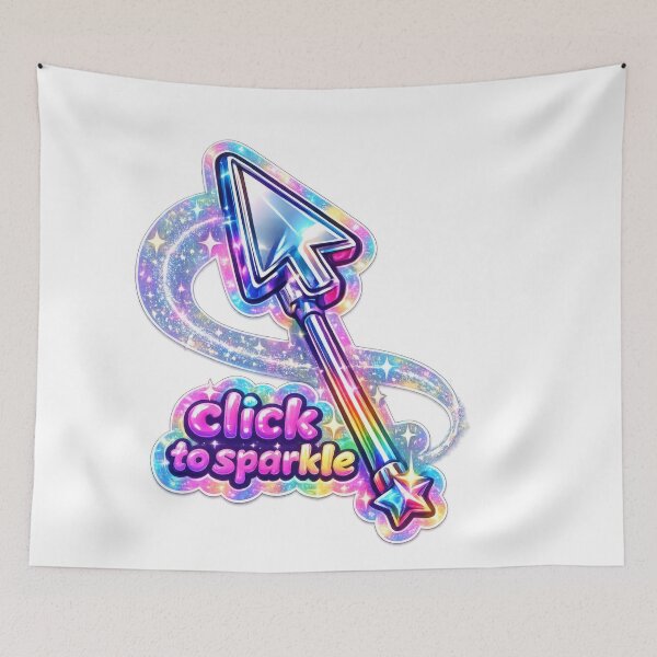 Item preview, Click to Sparkle Cursor Wand Y2K  designed and sold by jgvisualarts.