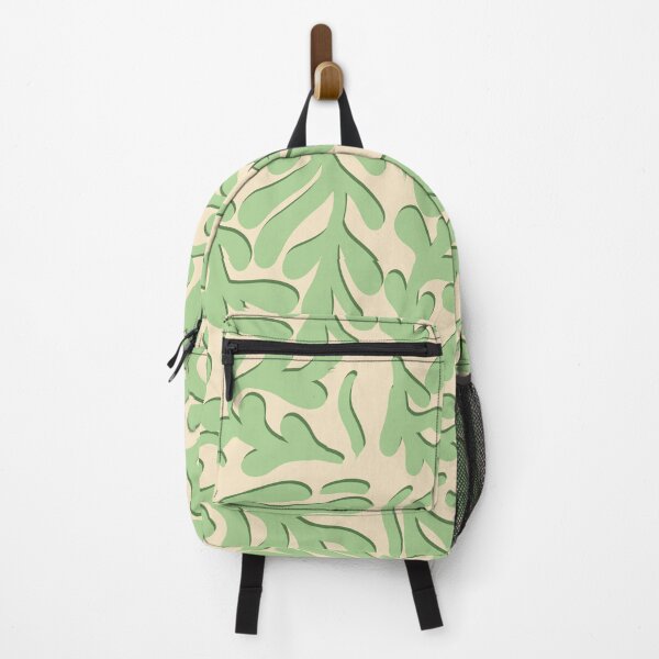 Item preview, Pale Green Abstract Vines and Leaves Pattern designed and sold by sleepyheadedbb.
