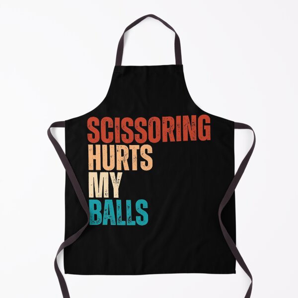 Item preview, Scissoring Hurts My Balls designed and sold by Dondonmart.