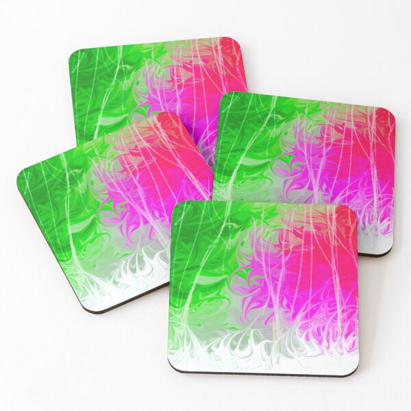 Item preview, Landscape in green and red designed and sold by JM Art & Design.