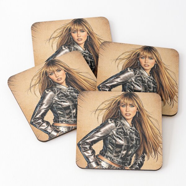 Item preview, Miley Cyrus as Hannah Montana (fan art) designed and sold by PopCultureAndStuff.