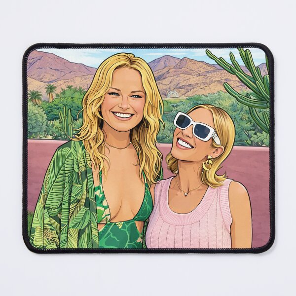 Item preview, Brittany Snow and Malin Akerman from The Hunting Wives under the sun (fan art) designed and sold by PopCultureAndStuff.