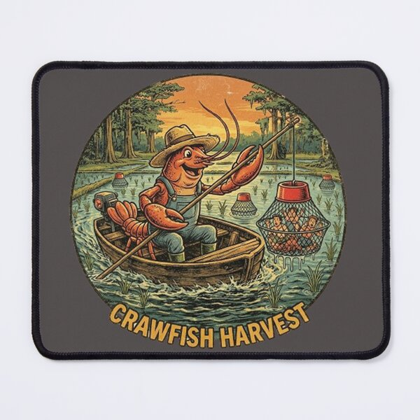 Item preview, Crawfish Harvest designed and sold by Bayou Boogalee Outfitters.