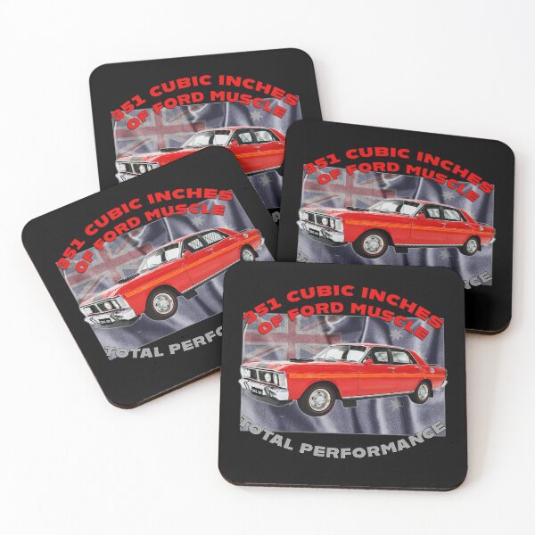 Item preview, Ford Falcon GT HO 351 Classic Australian Muscle Car Artwork 351 Cubic Inches Ford Muscle Total Performance Vintage Falcon GT HO Phase 3 Aussie Car Art Car Lover Gift Fathers Day Christmas Gift designed and sold by Michael van der Hoorn.