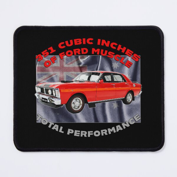Item preview, Ford Falcon GT HO 351 Classic Australian Muscle Car Artwork 351 Cubic Inches Ford Muscle Total Performance Vintage Falcon GT HO Phase 3 Aussie Car Art Car Lover Gift Fathers Day Christmas Gift designed and sold by Michael van der Hoorn.