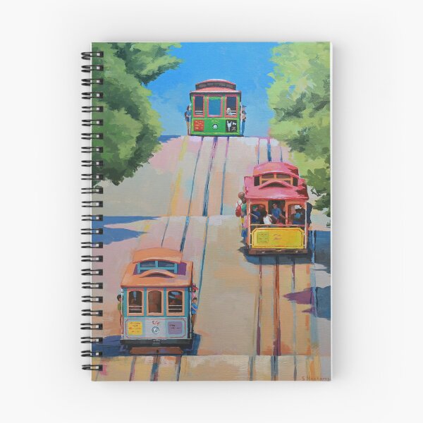 Item preview, San Francisco Cable Cars Painting designed and sold by Steve Haskamp.