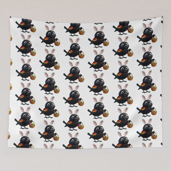 Item preview, Easter Red Winged Blackbird designed and sold by Sillytoe.
