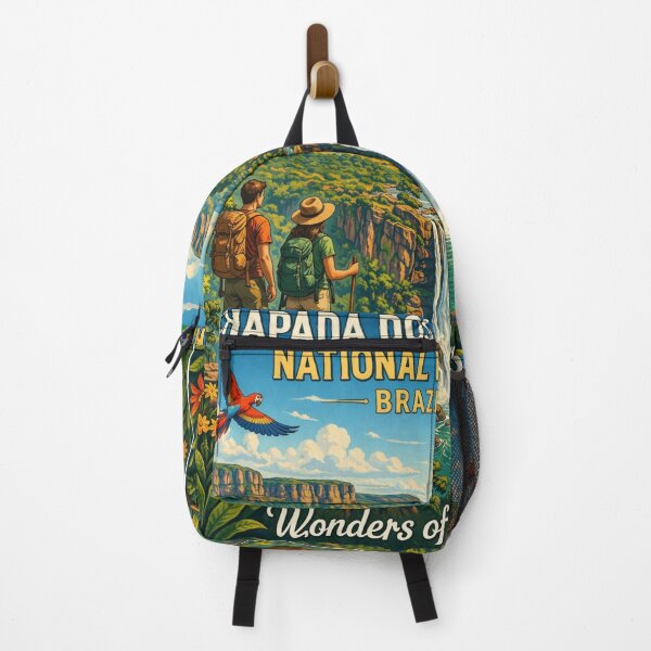 Item preview, Chapada dos Veadeiros National Park – Vintage Travel Poster designed and sold by ElartedeNoel.