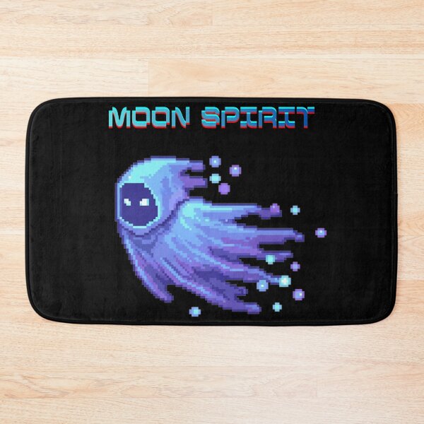 Item preview, Retro-style design of a moon spirit designed and sold by Gamershop22025.