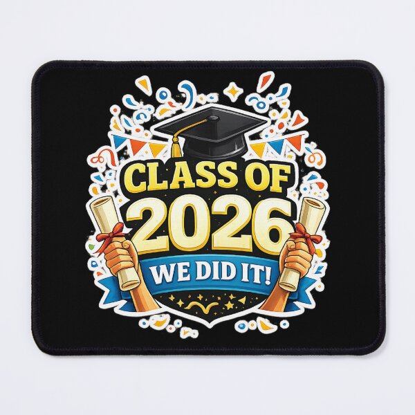 Item preview, Class of 2026 We Did It Graduation Design – Bold Celebration Grad Cap & Diploma Graphic designed and sold by jglobal360.