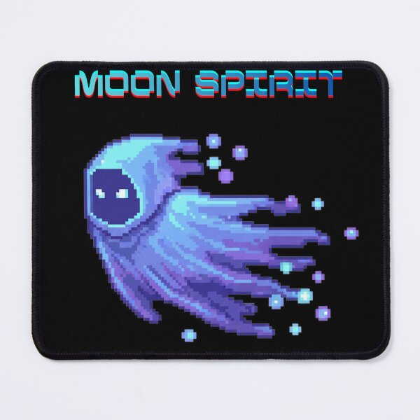 Item preview, Retro-style design of a moon spirit designed and sold by Gamershop22025.
