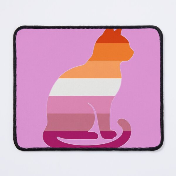Item preview, Lesbian stilhouette cat designed and sold by The King's general goods.