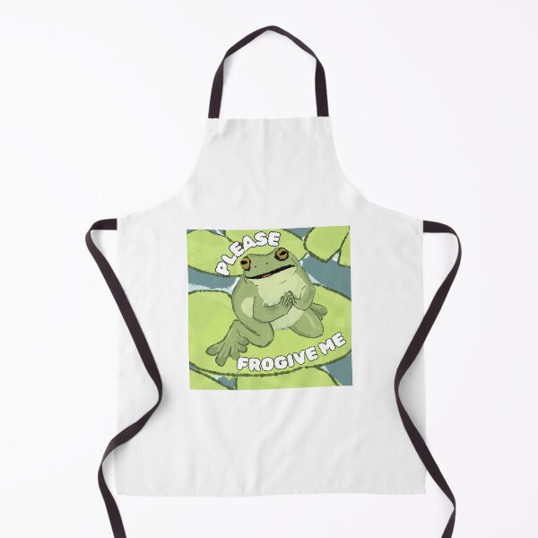 Item preview, Please Frogive me (Cute frog meme funny) designed and sold by ketpchup.