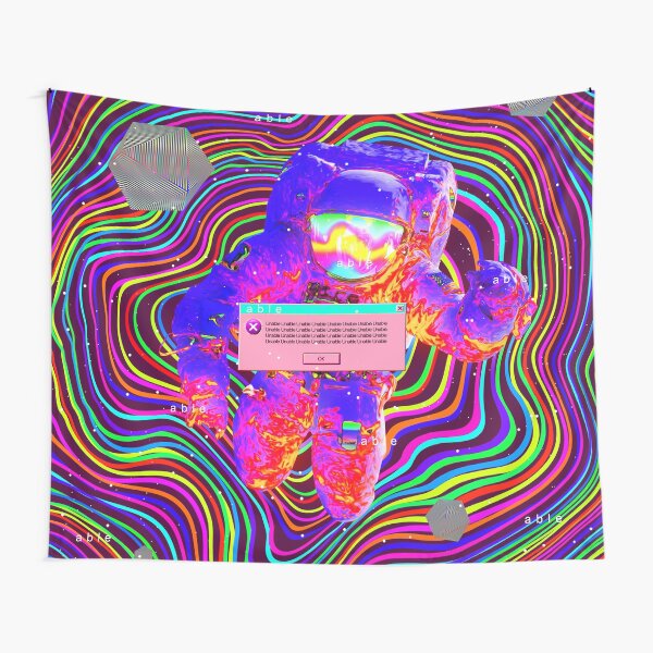 Item preview, trippy astronaut designed and sold by klarens malluta.