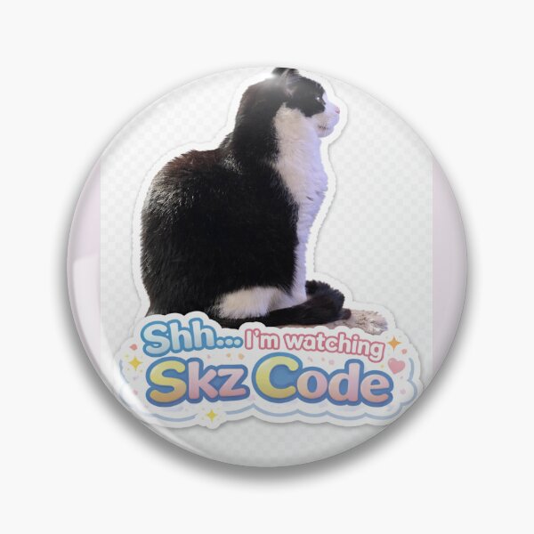 Item preview, Shh I’m Watching SKZ Code – Cute Tuxedo Cat Kpop Fan Design | Cozy STAY Aesthetic designed and sold by Stineacus.