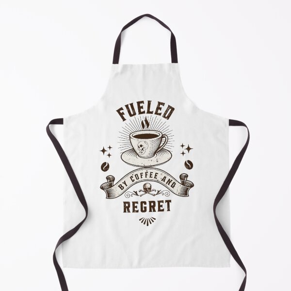 Item preview, Fueled By Coffee And Regret Funny Coffee Gift designed and sold by Patina & Pixel.