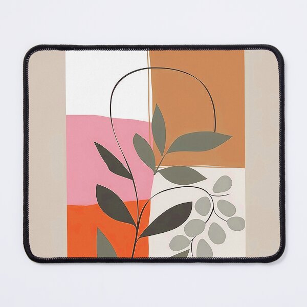 Item preview, Boho Caramel Hues, Pink, And Orange Abstract Leaves designed and sold by DEC02.