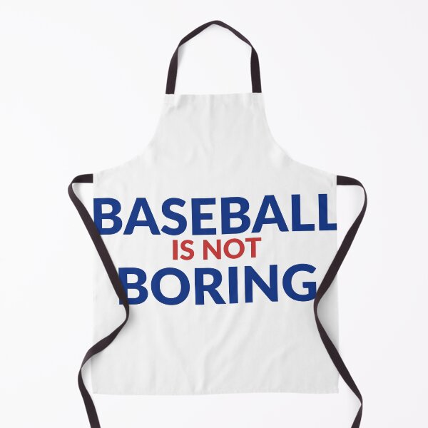 Item preview, Baseball Is Not Boring Cubs Colors T-Shirt designed and sold by Bugs-Shirt-Shop.