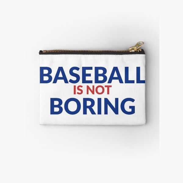 Item preview, Baseball Is Not Boring Cubs Colors T-Shirt designed and sold by Bugs-Shirt-Shop.