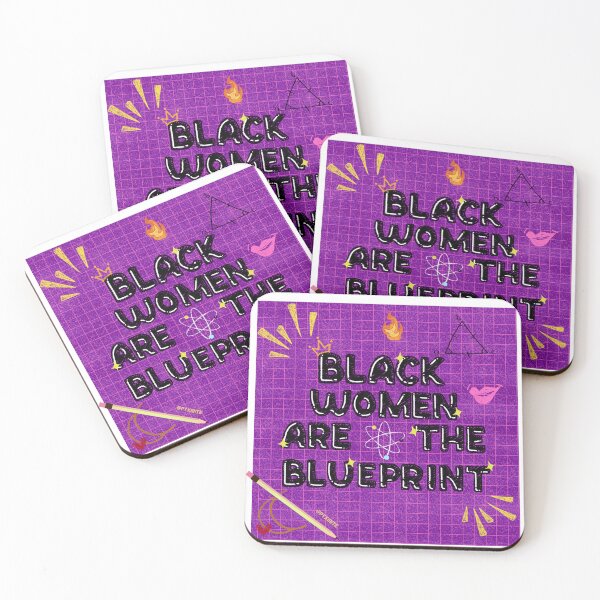 Item preview,  Black Women are the Blueprint - Purple designed and sold by PyxiBite.