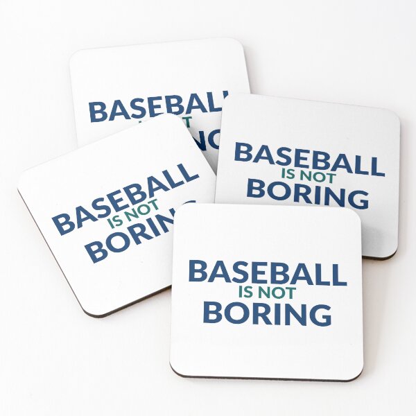 Item preview, Baseball Is Not Boring Mariners Colors T-Shirt designed and sold by Bugs-Shirt-Shop.