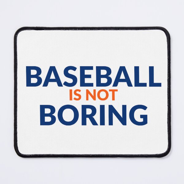 Item preview, Baseball Is Not Boring Mets Colors T-Shirt designed and sold by Bugs-Shirt-Shop.