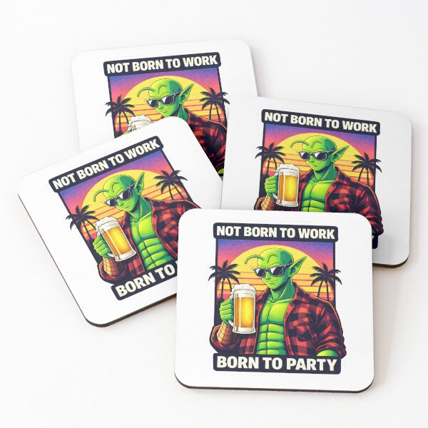 Item preview, Born To Party Retro Alien Vibe Streetwear Design designed and sold by Momentum-Store.