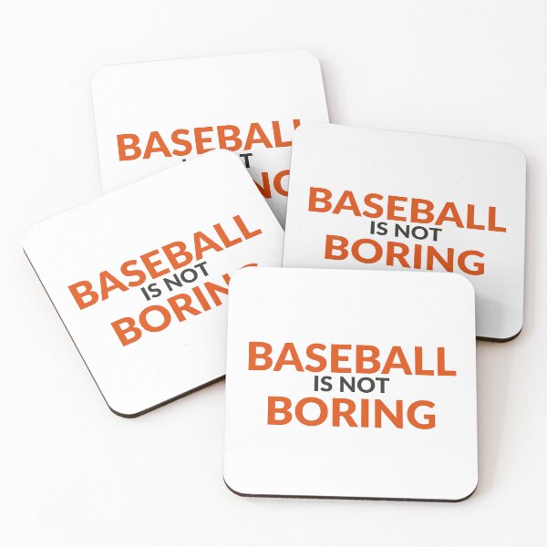 Item preview, Baseball Is Not Boring Orioles Colors T-Shirt designed and sold by Bugs-Shirt-Shop.