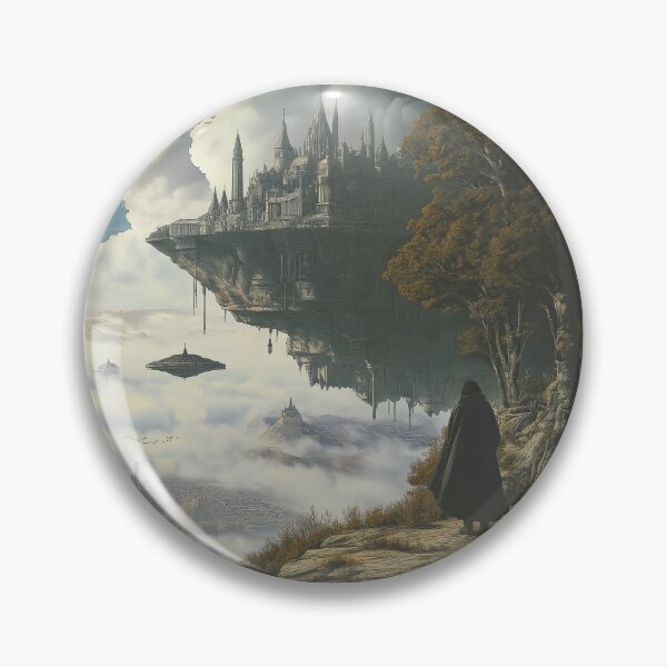 Item preview, Floating Castle Overlook – Dreamscapes Epic designed and sold by TechDreamscapes.