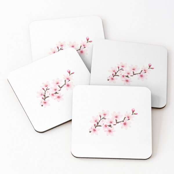 Item preview, Pink Cherry Blossom Branch in Full Bloom designed and sold by Fikuall.