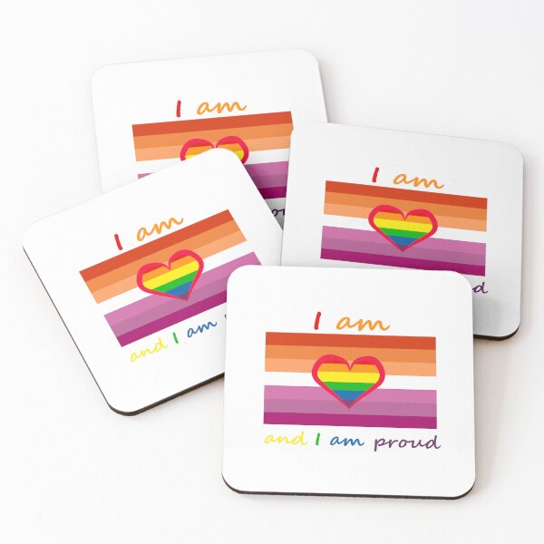 Aperçu de l'œuvre Lesbian proud (rainbow version) créée et vendue par MatanteVargeuse.