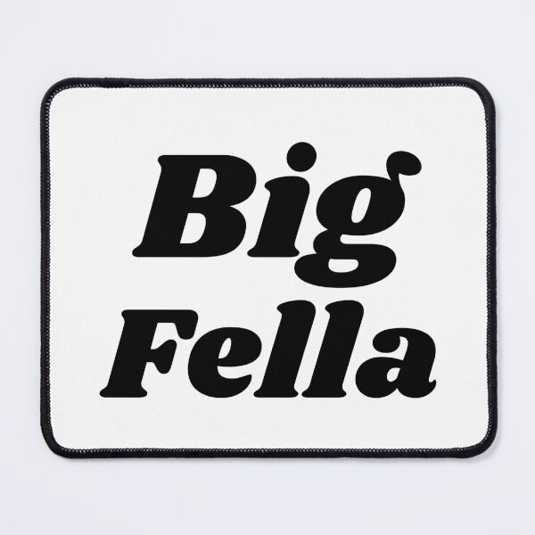 Artikelvorschau, Big Fella - Men's Body Positive Confidence Design - Black entworfen und verkauft von ROB604.