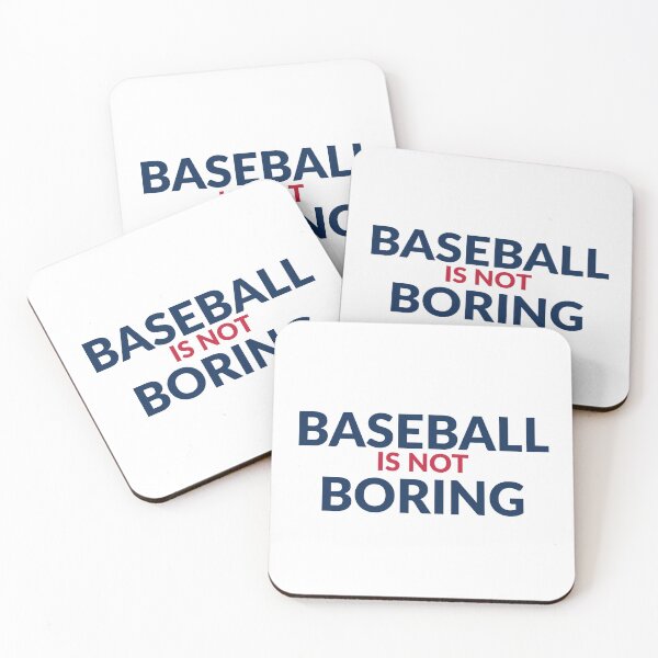 Item preview, Baseball Is Not Boring Rangers Colors T-Shirt designed and sold by Bugs-Shirt-Shop.