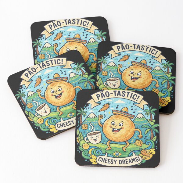 Item preview, Pão-Tastic Cheesy Dreams Brazilian Mascot designed and sold by BlissHalo.