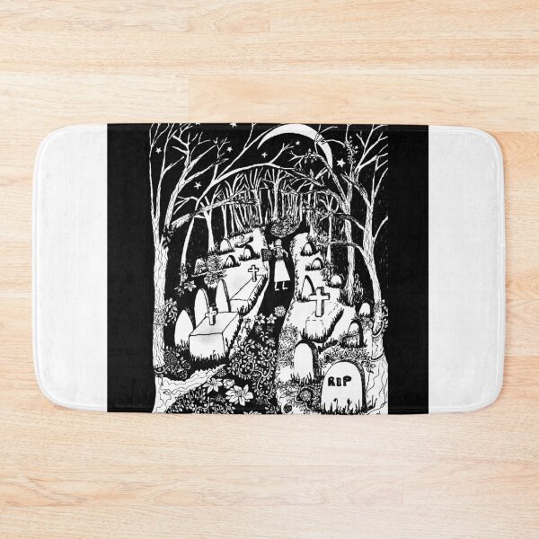 Item preview, Cemetery Cartoon #TheWomanWithThePowerOfBirds designed and sold by hogelstick.