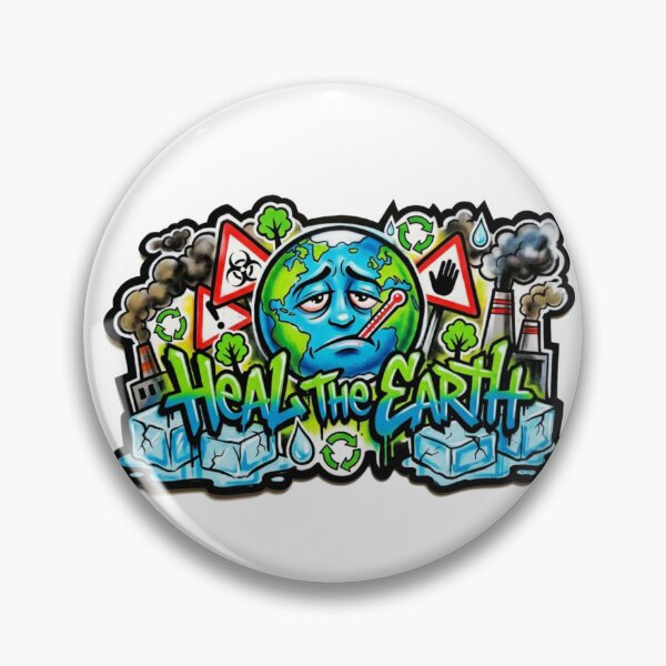 Item preview, Heal The Earth Environmental Protection Street Art designed and sold by Yas_oma.