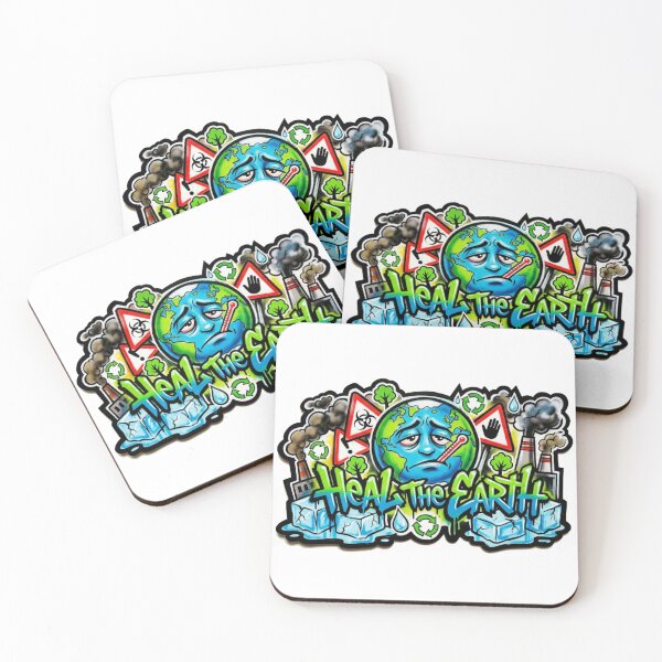 Item preview, Heal The Earth Environmental Protection Street Art designed and sold by Yas_oma.